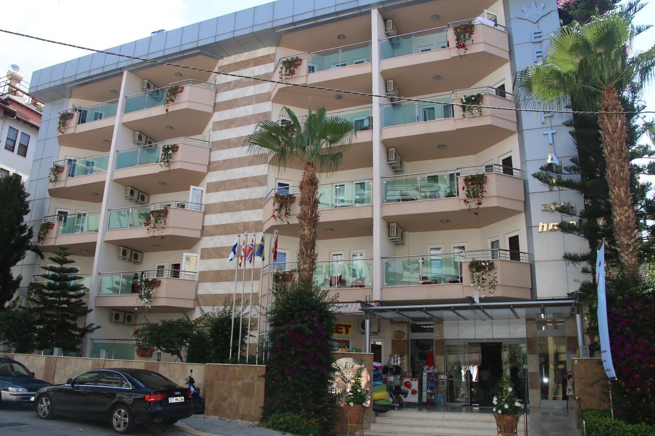 Erkaptan Apart Aparthotel Alanya Ngoại thất bức ảnh